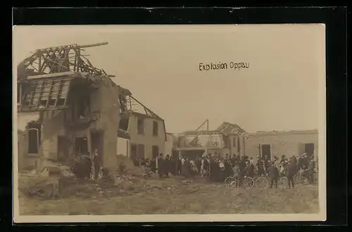 AK Oppau, Ruine nach Explosion