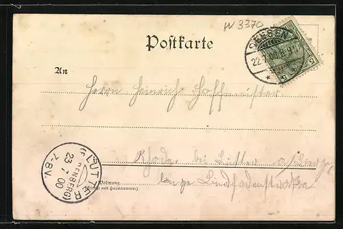 AK Seesen, Partie am herzogl. Amtsgericht