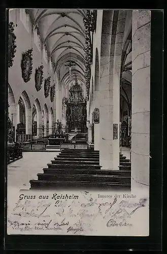 AK Kaisheim, Inneres der Kirche