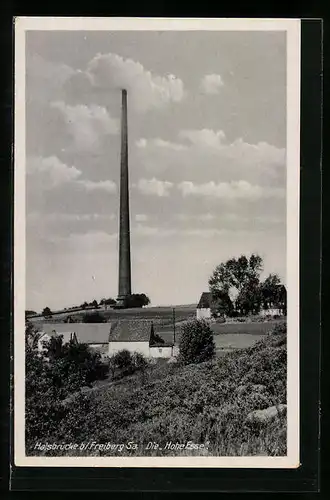 AK Halsbrücke b. Freiberg, Die Hohe Esse