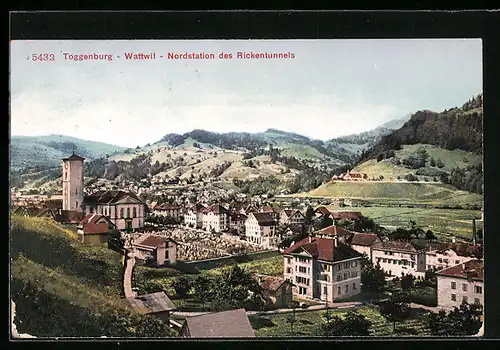 AK Wattwil, Nordstation des Rickentunnels