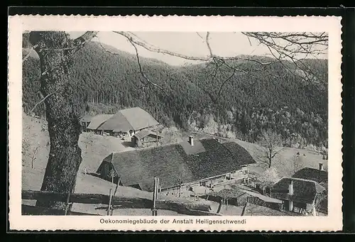 AK Heiligenschwendi, Oekonomiegebäude der Anstalt Heiligenschwendi