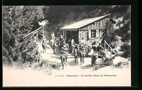 AK Chamonix, Le Caillet, Route du Montanvert