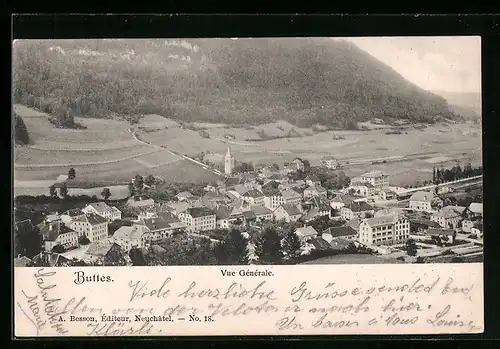 AK Buttes, Vue Générale