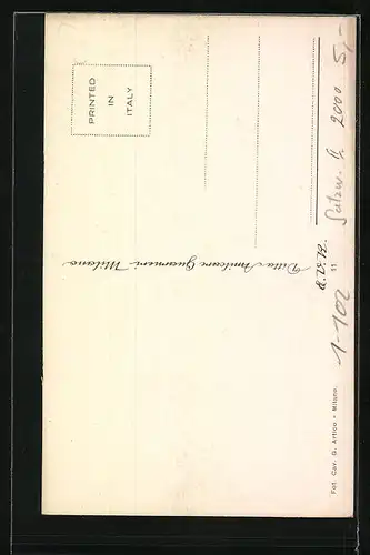 AK Portrait von Papst Pius XI. im Profil