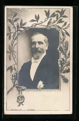 AK Emile Loubet President de la Republique Francais