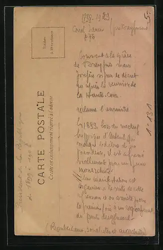 AK Emile Loubet President de la Republique Francais