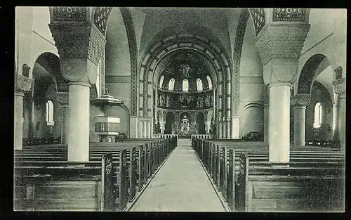 AK Romanshorn, Inneres der neuen katholischen Kirche