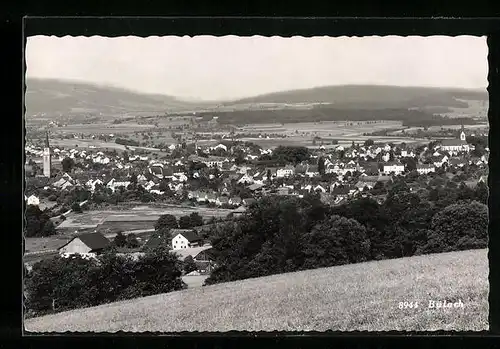 AK Bülach, Ortsansicht mit Umland