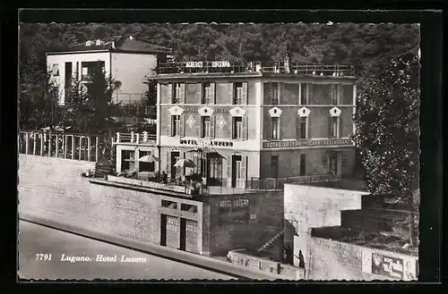 AK Lugano, Hotel-Restaurant Luzern (am Bahnhof)