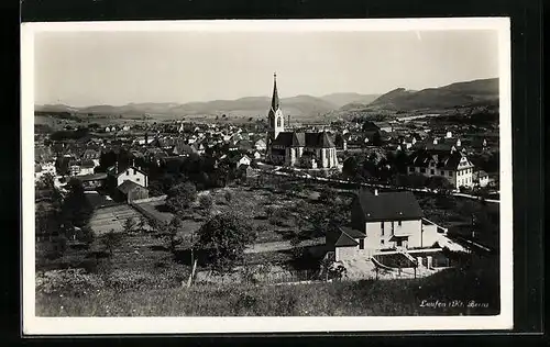 AK Laufen, Teilansicht mit Kirche