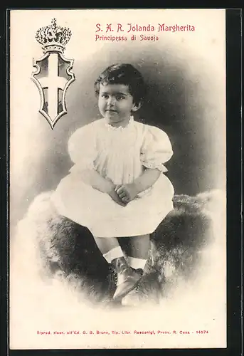 AK S. A. R. Jolanda Margherita, Principessa di Savoja
