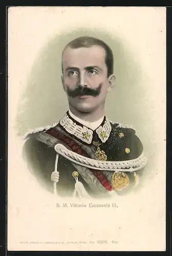 AK Victor Emanuel, König von Italien, King of Italy