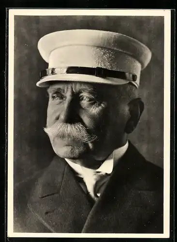 AK Portrait Ferdinand Graf Zeppelin 1838-1917
