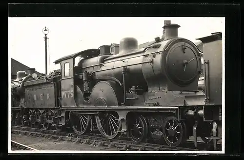 Foto-AK Lokomotive 7775, LNER, englische Eisenbahn