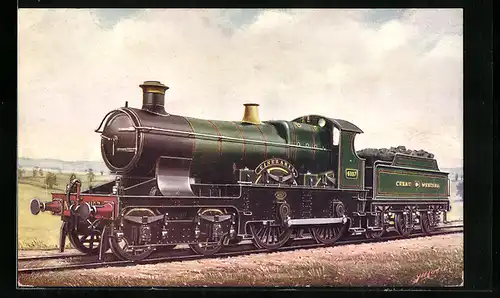 AK Express Engine Cineraria, Great Western Railway
