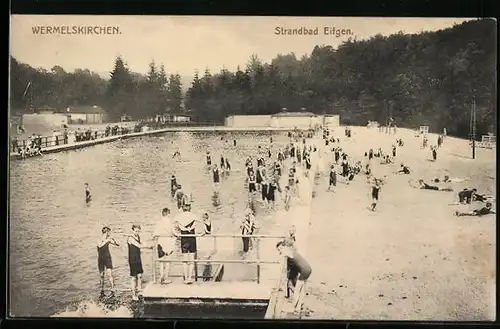 AK Wermelskirchen, Strandbad Eifgen