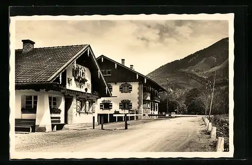 AK Bayrischzell, Landesgrenze Bäckeralm