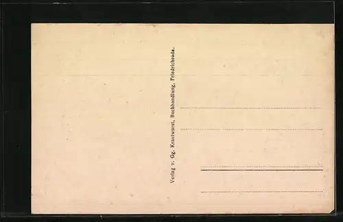 AK Friedrichroda, Büchig`s Promenade