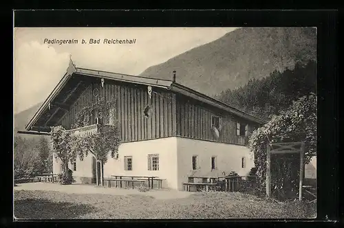 AK Bad Reichenhall, Gasthaus Padingeralm