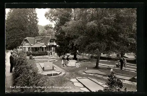AK Bad Schwalbach, Golfhaus mit Kleingolfplatz