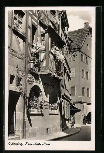 AK Nürnberg, Hans-Sachs-Haus, Gasthaus