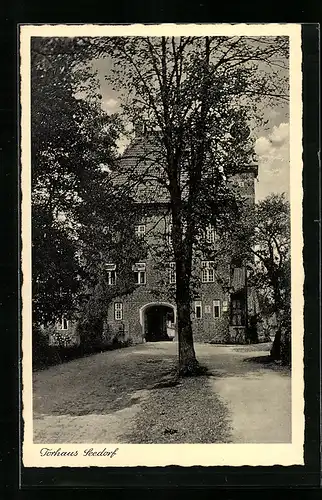 AK Seedorf /Bad Segeberg, Ansicht vom Torhaus