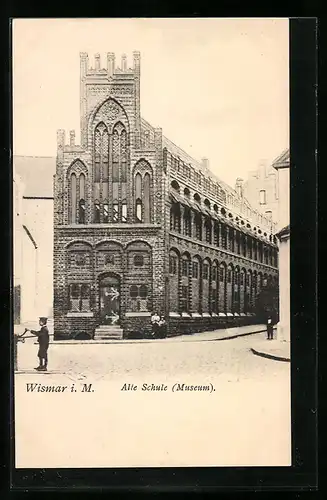 AK Wismar i.M., Alte Schule, Museum