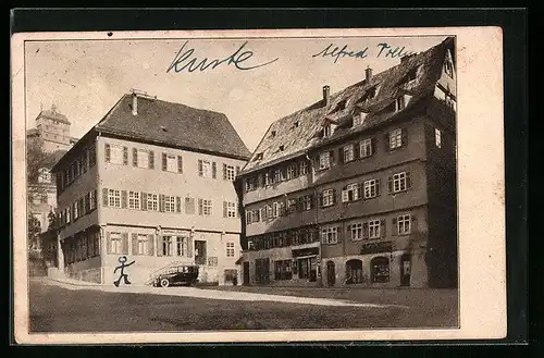 AK Esslingen a. N., Gasthaus Museum