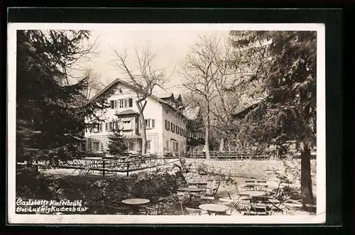 AK München-Thalkirchen, Gaststätte Hinterbrühl