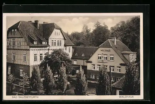AK Bad Salzdetfurth, Hotel Waldhaus