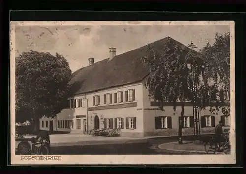 AK München-Forstenried, Gasthaus und Metzgerei Lud. Langmeier