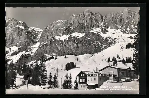 AK Mühlbach am Hochkönig, Kinder und Jugendhilfe Mitterberghaus, Winteridyll