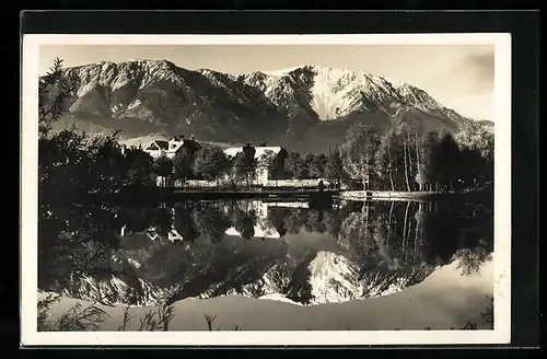 AK Puchberg, Teilansicht mit Schneeberg