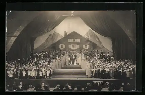 AK Aarau, Eidgenössisches Schützenfest 1914, Festspiel