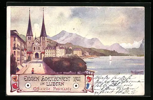 AK Luzern, Eidgen. Schützenfest 1901