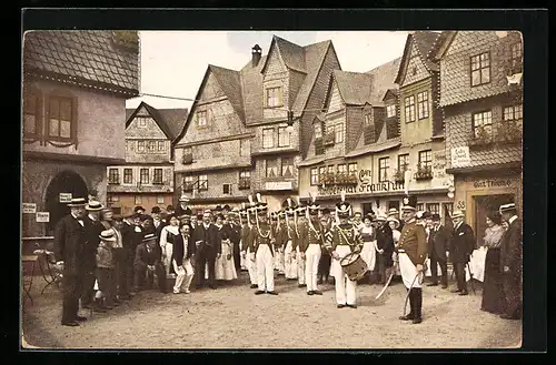 AK Alt-Frankfurt, 17. Deutsches Bundesschiessen 1912