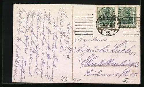 AK Leipzig, Petersstrasse zur Messe