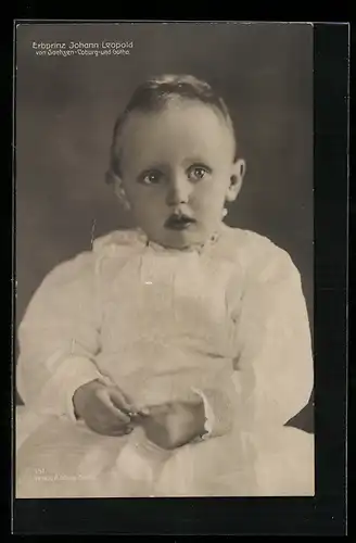 AK Erbprinz Johann Leopold von Sachsen-Coburg-Gotha