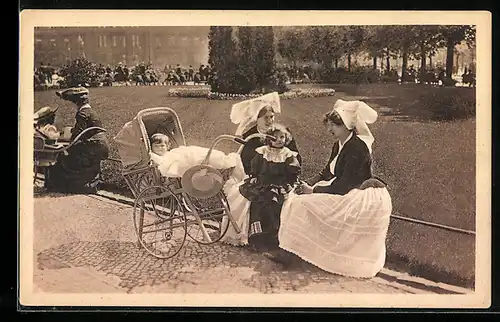 AK Berliner Typen, Spreewälderinnen! Echte!