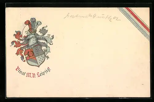 AK Leipzig, Vivat M. V. Leipzig!, Studentenwappen