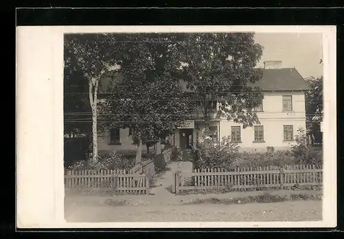 Foto-AK Brest-Litowsk, Ansicht vom Kompagnie Büro