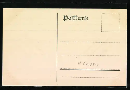 AK Studentenwappen der Sängerschaft Arion mit Motto