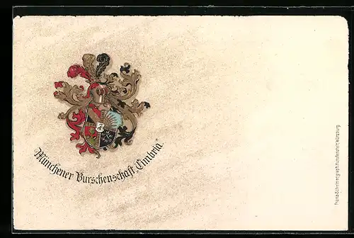 Präge-AK München, Studentenwappen der Timbria