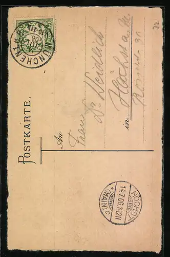 AK Absolvia Luitpoldiana, Studentenwappen