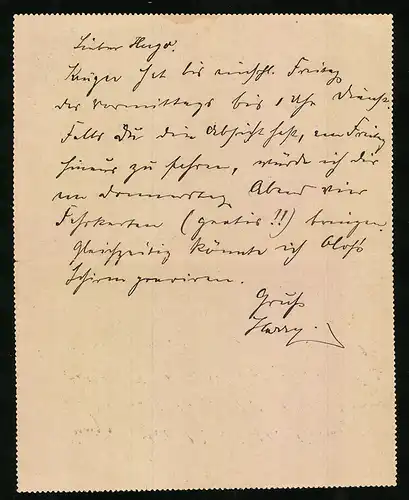 Klapp-AK Berlin, Karten-Brief, Private Stadtpost Neue Berliner Omnibus-Packetfahrt AG