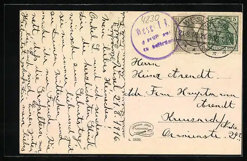 AK Wesel, ev. Gemeindehaus u. Willibrordikirche