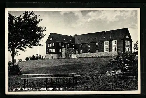 AK Aschberg, Jugendherberge auf dem Aschberg