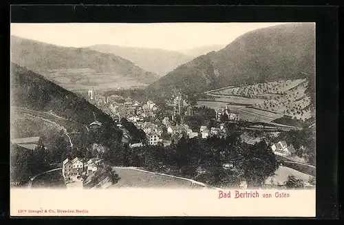 AK Bad Bertrich, Ortsansicht von Osten
