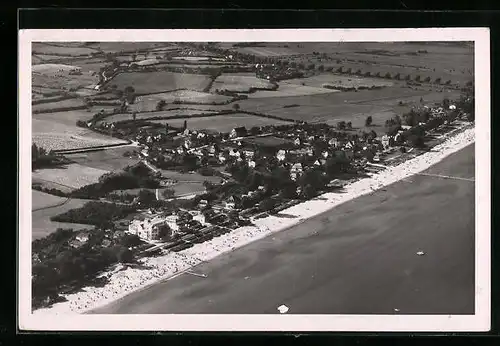 AK Scharbeutz, Fliegeraufnahme vom Ostseebad